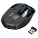 Мышь Оклик 488MW черный оптическая 1600dpi беспров. USB для ноутбука 4but (1196560)