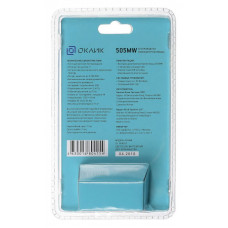Мышь Оклик 505MW белый оптическая 1000dpi беспров. USB для ноутбука 3but (1018257)