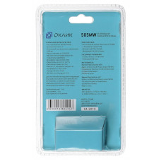 Мышь Оклик 505MW черный оптическая 1000dpi беспров. USB для ноутбука 3but (1018256)
