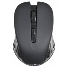 Мышь Оклик 545MW черный оптическая 1600dpi беспров. USB для ноутбука 4but (368626)