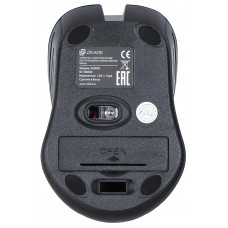 Мышь Оклик 545MW черный/синий оптическая 1600dpi беспров. USB для ноутбука 4but (368630)