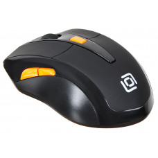 Мышь Оклик 585MW черный оптическая 1600dpi беспров. USB для ноутбука 6but (351687)