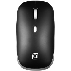 Мышь Оклик 599MWB черный оптическая 1600dpi silent беспров. BT/Radio USB для ноутбука 4but (1520854)