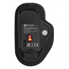Мышь Оклик 636LWC черный оптическая 1600dpi беспров. USB/USB-C для ноутбука 6but (1158065)