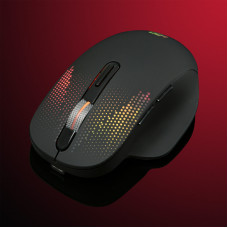 Мышь Оклик 636LWC черный оптическая 1600dpi беспров. USB/USB-C для ноутбука 6but (1158065)