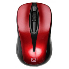 Мышь Оклик 675MW черный/красный оптическая 1200dpi беспров. USB для ноутбука 3but (1025919)