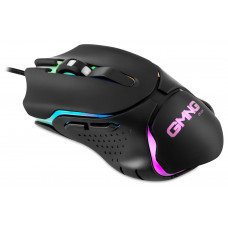 Мышь Оклик 703GM черный оптическая 3600dpi USB для ноутбука 6but (1533541)