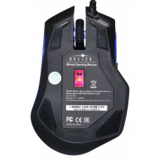 Мышь Оклик 715G черный/серебристый оптическая 3200dpi USB 6but (754785)