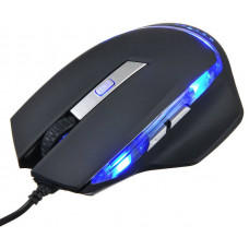 Мышь Оклик 715G черный/серебристый оптическая 3200dpi USB 6but (754785)