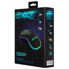 Мышь Оклик 723GM черный оптическая 3200dpi USB 6but (1533533)