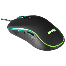 Мышь Оклик 723GM черный оптическая 3200dpi USB 6but (1533533)