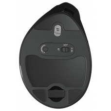 Мышь Оклик 990MW черный оптическая 2400dpi silent беспров. BT/Radio USB для ноутбука 9but (1533172)