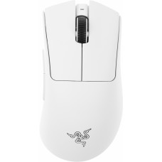 Мышь Razer DeathAdder V3 Pro белый оптическая 30000dpi беспров. USB-C 5but (RZ01-04630200-R3G1)