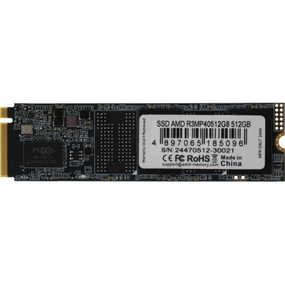 Накопитель SSD AMD PCIe 4.0 x4 512GB R3MP40512G8 Radeon M.2 2280