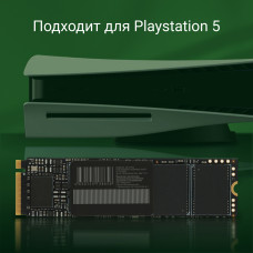 Накопитель SSD Digma PCI-E 4.0 x4 2Tb DGSM4002TM63T Meta M6 M.2 2280