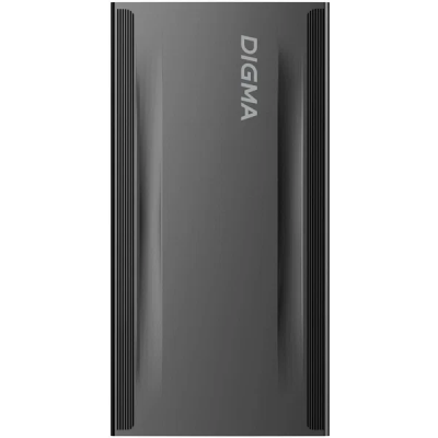 Накопитель SSD Digma USB3.2 Gen2x2 1TB DGSM8001T2MGG MEGA X 1.8" темно-серый