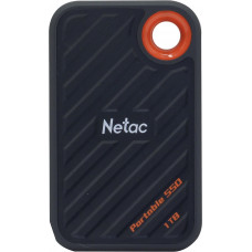 Накопитель SSD Netac USB-C 1000Gb NT01ZX20-001T-32BL ZX20 2.5" синий