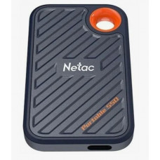 Накопитель SSD Netac USB-C 1000Gb NT01ZX20-001T-32BL ZX20 2.5" синий