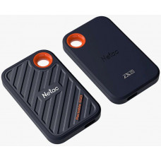 Накопитель SSD Netac USB-C 1000Gb NT01ZX20-001T-32BL ZX20 2.5" синий