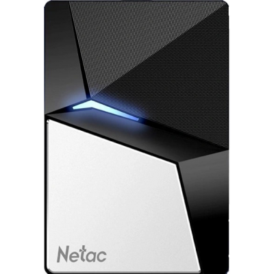 Накопитель SSD Netac USB-C 120Gb NT01Z7S-120G-32BK Z7S 2.5" черный