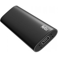 Накопитель SSD Netac USB-C 250Gb NT01ZSLIM-250G-32BK Z Slim 1.8" черный