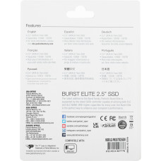 Накопитель SSD Patriot SATA-III 1.92TB PBE192TS25SSDR Burst Elite 2.5"