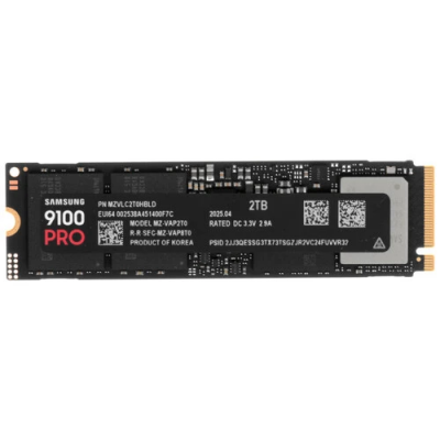 Накопитель SSD Samsung PCIe 5.0 x4 2TB MZ-VAP2T0BW 9100 PRO M.2 2280