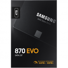 Накопитель SSD Samsung SATA-III 4TB MZ-77E4T0BW 870 EVO 2.5"