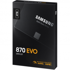 Накопитель SSD Samsung SATA-III 4TB MZ-77E4T0BW 870 EVO 2.5"