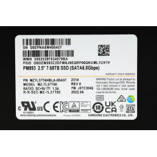 Накопитель SSD Samsung SATA-III 7.68TB MZ7L37T6HBLA-00A07 PM893 2.5" 1 DWPD OEM