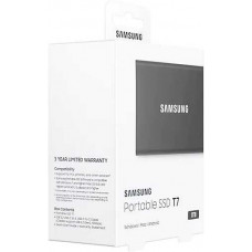 Накопитель SSD Samsung USB-C 1Tb MU-PC1T0T/WW T7 1.8" черный