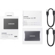 Накопитель SSD Samsung USB-C 1Tb MU-PC1T0T/WW T7 1.8" черный
