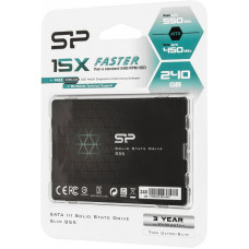 Накопитель SSD Silicon Power SATA-III 240GB SP240GBSS3S55S25 Slim S55 2.5"