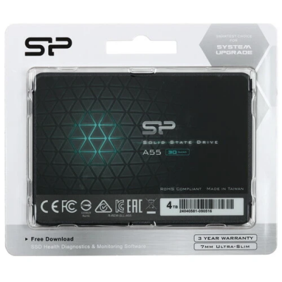Накопитель SSD Silicon Power SATA-III 4TB SP004TBSS3A55S25 Ace A55 2.5" Накопитель SSD Silicon Power SATA-III 4TB SP004TBSS3A55S25 Ace A55 2.5"