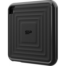 Накопитель SSD Silicon Power USB-C 512Gb SP512GBPSDPC60CK PC60 1.8" черный