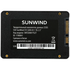 Накопитель SSD SunWind SATA-III 1TB SWSSD001TS2T ST3 2.5"