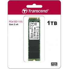 Накопитель SSD Transcend PCIe 3.0 x4 1TB TS1TMTE115S 115S M.2 2280 0.2 DWPD