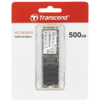 Накопитель SSD Transcend SATA-III 500GB TS500GMTS825S 825S M.2 2280 0.3 DWPD