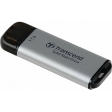Накопитель SSD Transcend USB-C 1TB TS1TESD300S ESD300 серебристый