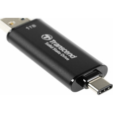 Накопитель SSD Transcend USB-C 1TB TS1TESD310C серый