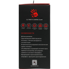 Наушники с микрофоном A4Tech Bloody G260p белый/черный 2м мониторные USB оголовье (G260P)