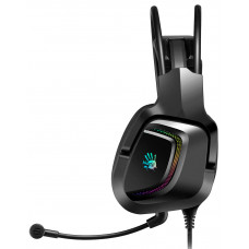 Наушники с микрофоном A4Tech Bloody G575P черный 2м мониторные оголовье (G575P 4PIN+USB/BLACK)