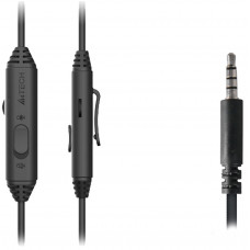 Наушники с микрофоном A4Tech Fstyler FH100i черный 1.8м накладные оголовье (FH100I (STONE BLACK))