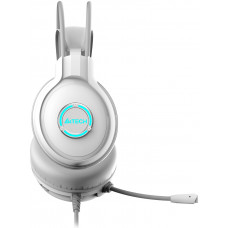 Наушники с микрофоном A4Tech Fstyler FH300U белый 2м мониторные USB оголовье (FH300U WHITE)