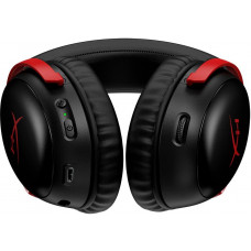 Наушники с микрофоном HyperX Cloud III Wireless черный/красный мониторные Radio оголовье (77Z46AA)