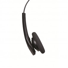 Наушники с микрофоном Jabra BIZ 1500 Duo QD черный 0.95м накладные оголовье (1519-0154)