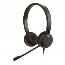 Наушники с микрофоном Jabra Evolve 20 SE черный 1.2м накладные USB оголовье (4999-823-309)
