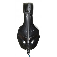 Наушники с микрофоном Оклик HS-L370G ECLIPSE черный 2м мониторные оголовье (1090730)