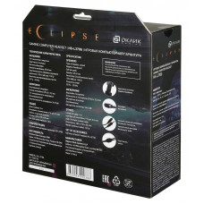 Наушники с микрофоном Оклик HS-L370G ECLIPSE черный 2м мониторные оголовье (1090730)
