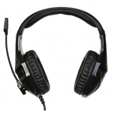 Наушники с микрофоном Оклик HS-L370G ECLIPSE черный 2м мониторные оголовье (1090730)